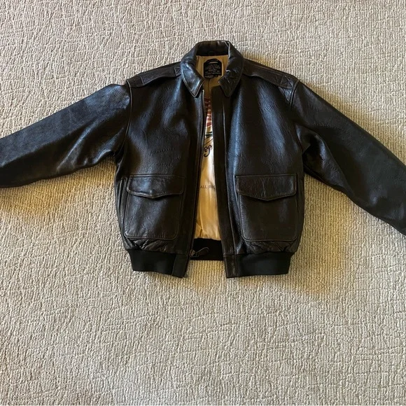 Avirex | Jackets & Coats | Vintage Avirex Brown Leather Avirex | Jackets & Coats | Vintage Avirex Brown Leather
